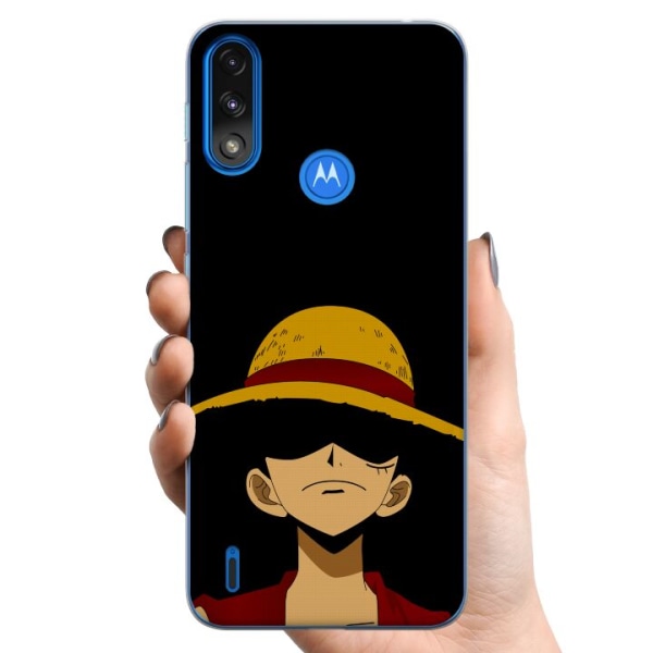 Motorola Moto E7 Power TPU Mobildeksel Anime
