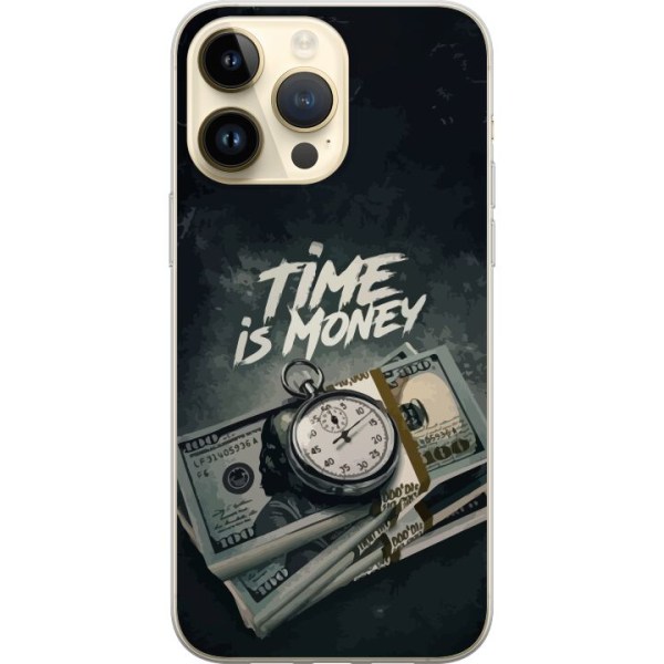 Apple iPhone 14 Pro Max Gjennomsiktig deksel Tid er penger
