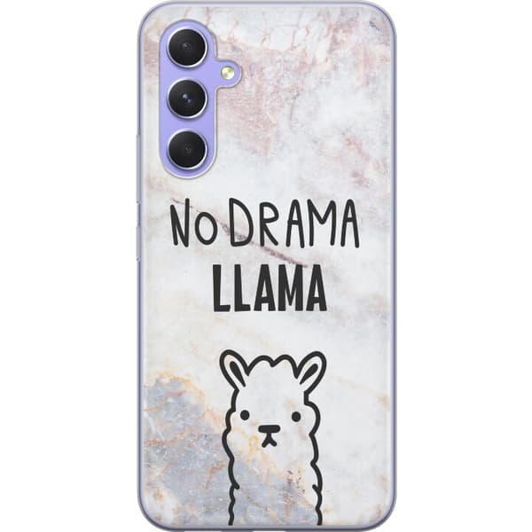 Kompatibelt Mobildeksel til Samsung Galaxy A54 Llama Marble