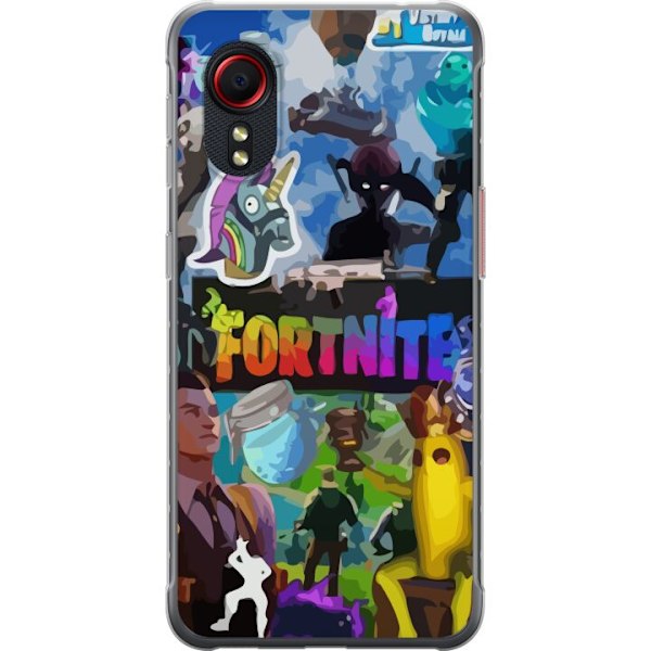 Samsung Galaxy Xcover 5 Gennemsigtig cover Fortnite