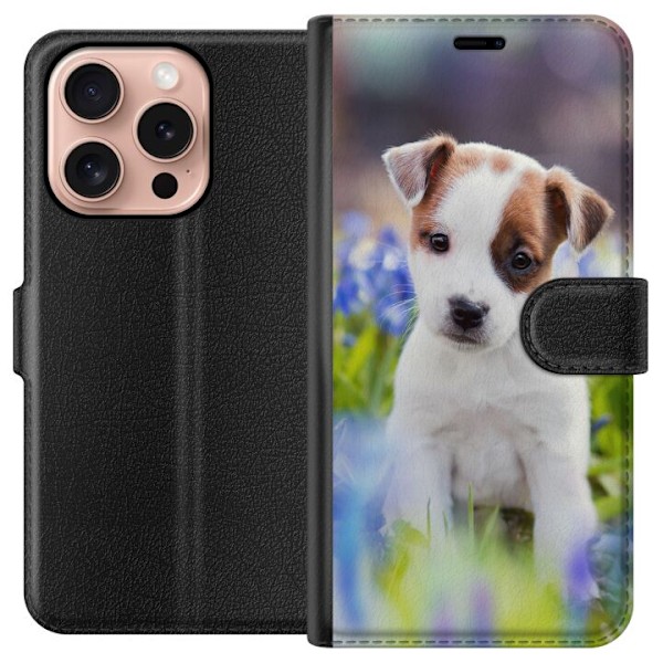 Apple iPhone 16 Pro Lommeboketui Hund