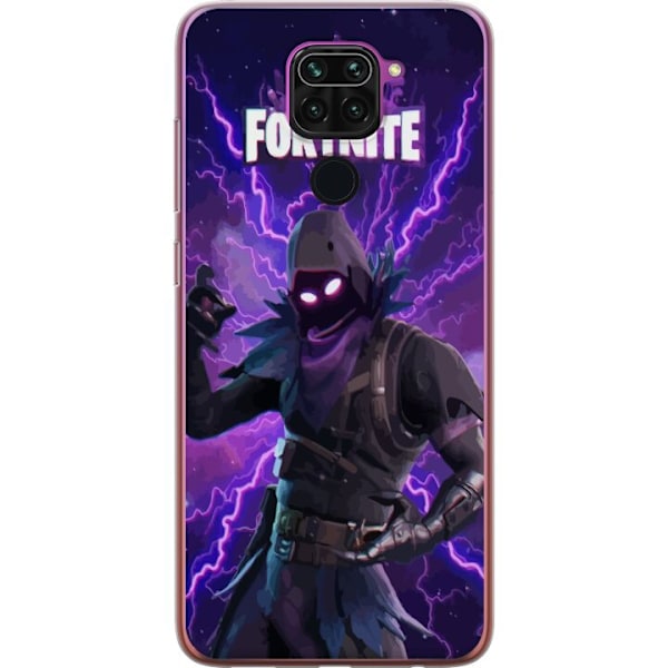 Xiaomi Redmi Note 9 Gjennomsiktig deksel Fortnite Raven