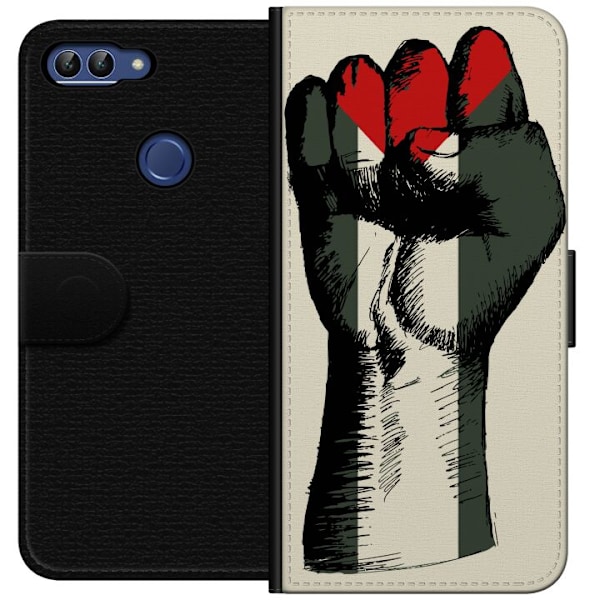 Huawei P smart Lommeboketui Hand knyttet i Palestinas farger -