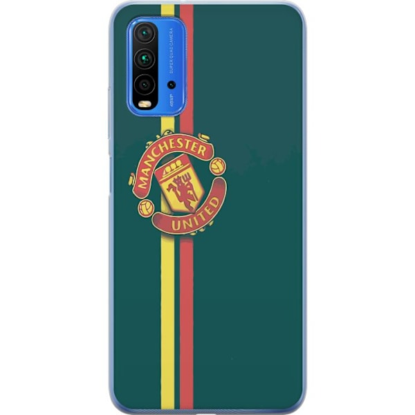 Xiaomi Redmi 9T Läpinäkyvä kuori Manchester United F.C.