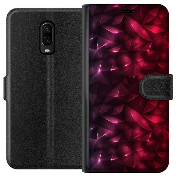 OnePlus 6T Lompakkokotelo Kiusoittava Punainen