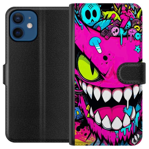 Kompatibelt Plånboksfodral till Apple iPhone 12 Monster