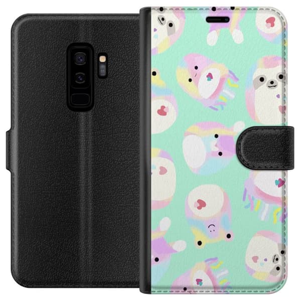 Kompatibelt Plånboksfodral till Samsung Galaxy S9+ Squishmallow