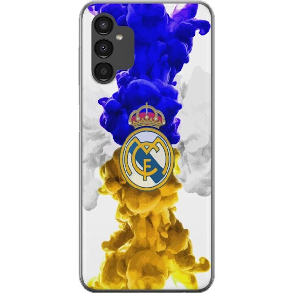 Samsung Galaxy A04s Genomskinligt Skal Real Madrid Färger