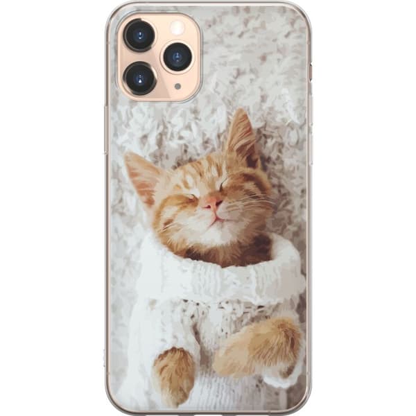 Kompatibelt Mobilskal till Apple iPhone 11 Pro Katt