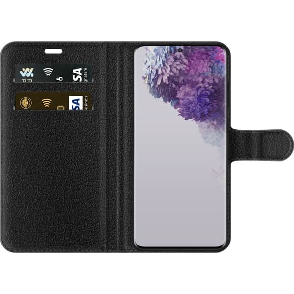 Kompatibel Tegnebogsetui til Samsung Galaxy S20 Ultra KATSEYE sort