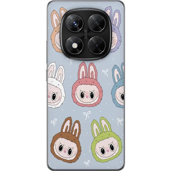 Xiaomi Redmi Note 14 Pro Läpinäkyvä kuori Tähtikuvioitu hirviöasenne