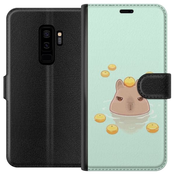 Kompatibel Tegnebogsetui til Samsung Galaxy S9+ Capybara