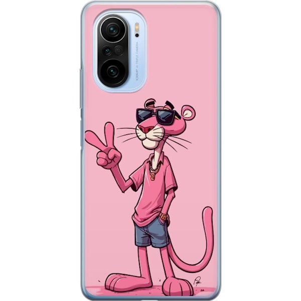 Xiaomi Mi 11i Gennemsigtig cover Pink Panter Peace