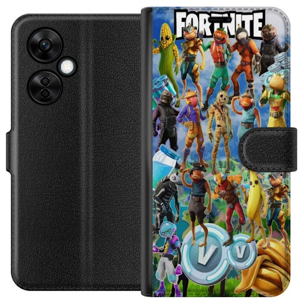 OnePlus Nord CE3 Tegnebogsetui Fortnite