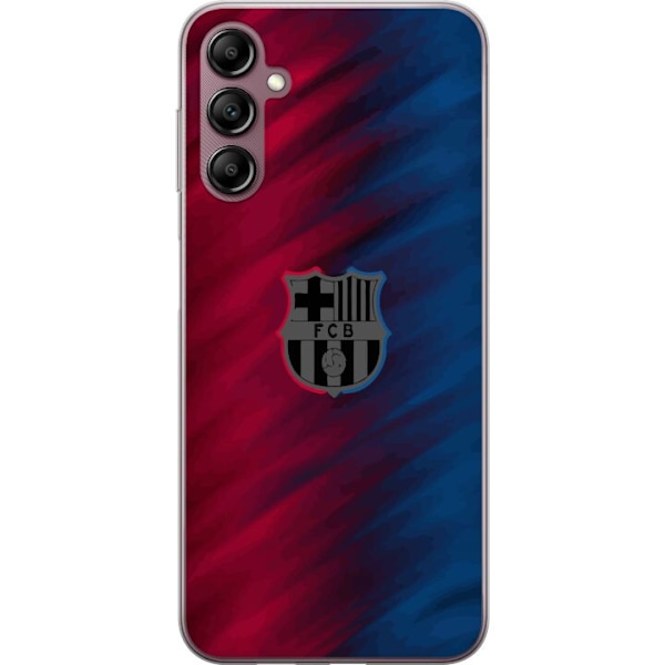 Samsung Galaxy A14 5G Genomskinligt Skal FC Barcelona