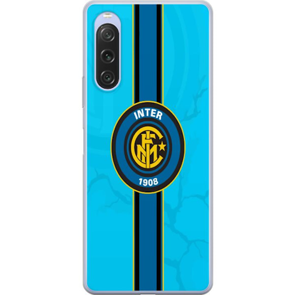 Sony Xperia 10 V Genomskinligt Skal Inter Milan