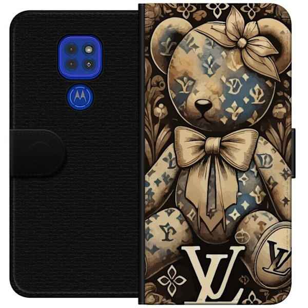 Motorola Moto G9 Play Lommeboketui Teddy Vuitton