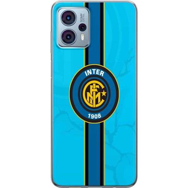 Motorola Moto G23 Genomskinligt Skal Inter Milan