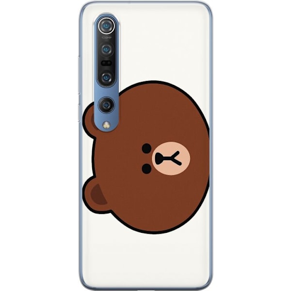 Xiaomi Mi 10 Pro 5G Gennemsigtig cover Rund Bjørn