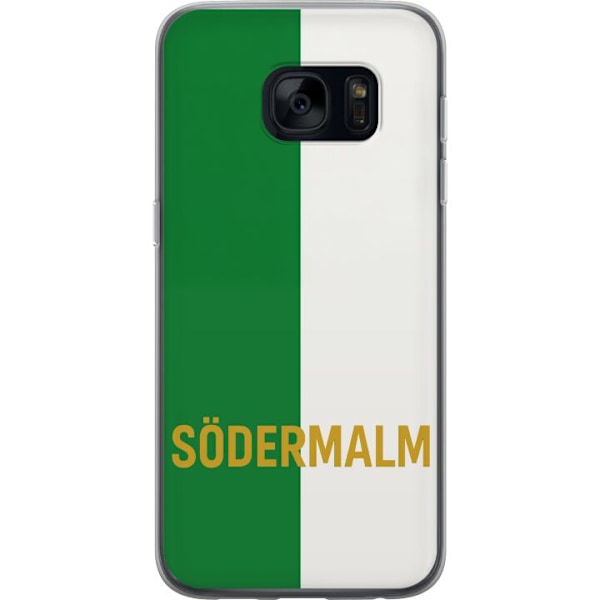 Samsung Galaxy S7 Gennemsigtig cover Södermalm - fodbold