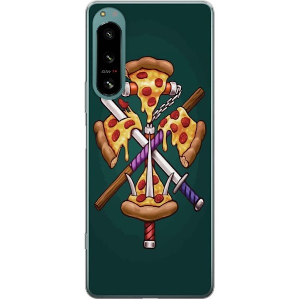 Sony Xperia 5 IV Gennemsigtig cover Pizza