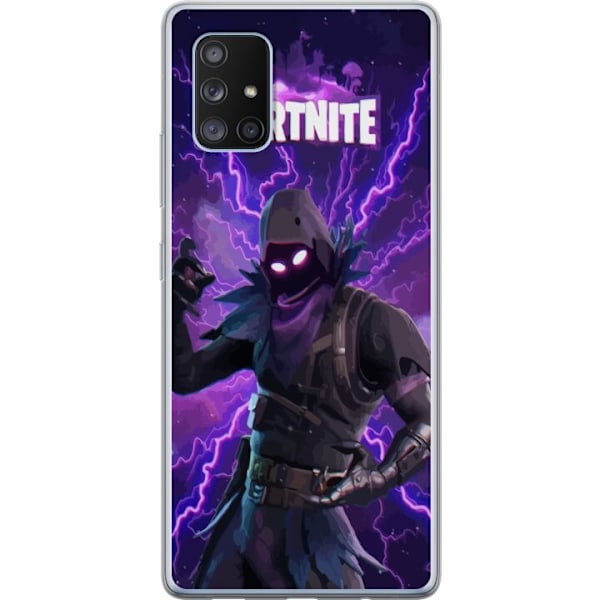Samsung Galaxy A71 5G Gjennomsiktig deksel Fortnite Raven