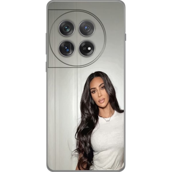 OnePlus 12 Gjennomsiktig deksel Kim Kardashian – Iconic Style Collection