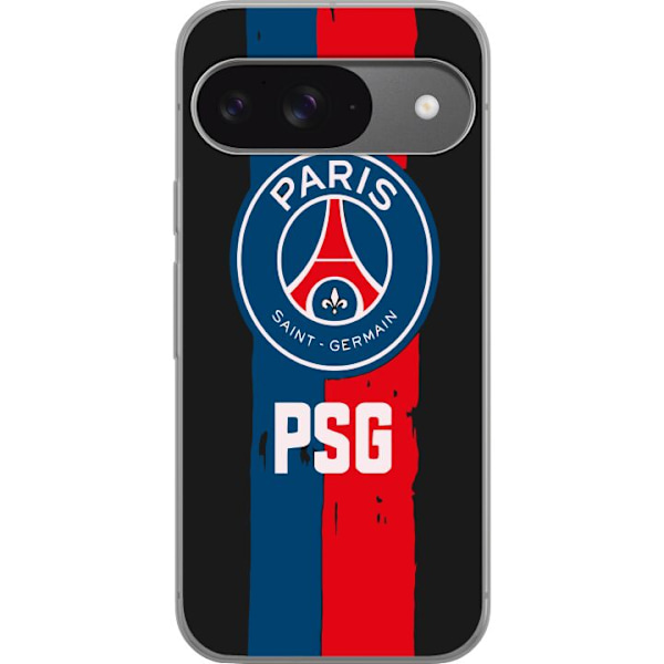 Google Pixel 9 Pro Läpinäkyvä kuori Paris Saint-Germain F.C