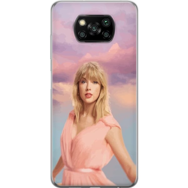 Xiaomi Poco X3 NFC Gjennomsiktig deksel Taylor Swift