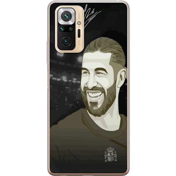 Xiaomi Redmi Note 10 Pro Gjennomsiktig deksel Sergio Ramos