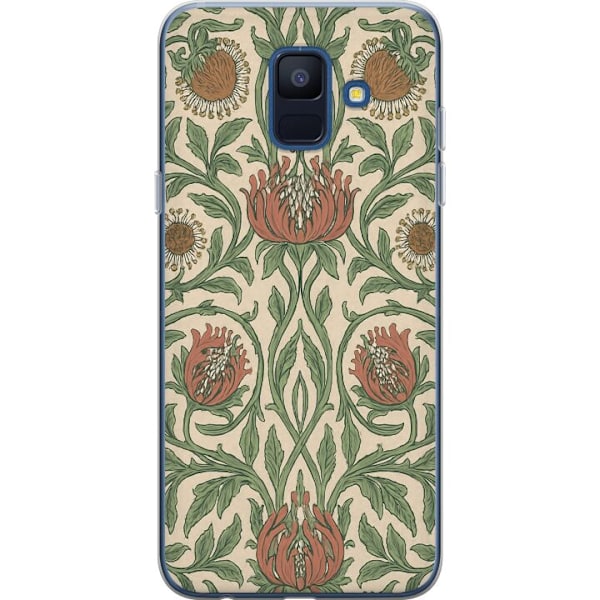 Samsung Galaxy A6 (2018) Gennemsigtig cover Blad Detaljer