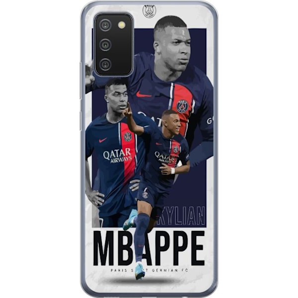 Samsung Galaxy A02s Gennemsigtig cover Kylian Mbappé