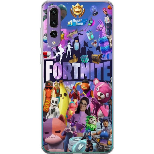 Huawei P20 Pro Genomskinligt Skal Fortnite Skins Emotes Battle