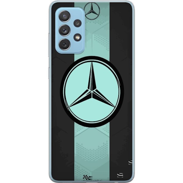 Samsung Galaxy A72 5G Gennemsigtig cover Mercedes