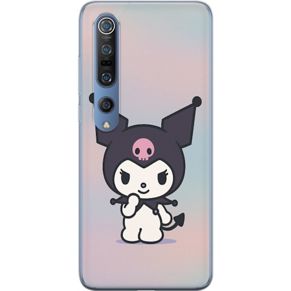 Xiaomi Mi 10 Pro 5G Gjennomsiktig deksel Kawaii Sanrio Kuromi