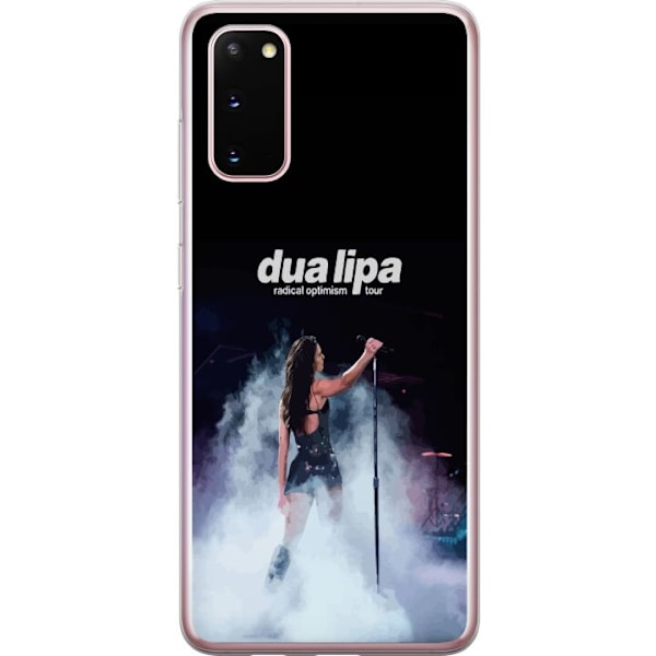 Samsung Galaxy S20 Genomskinligt Skal Dua Lipa – Signature Looks & Vibes
