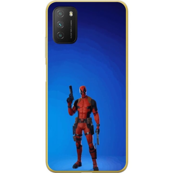 Xiaomi Poco M3  Gennemsigtig cover Fortnite - Spider-Man