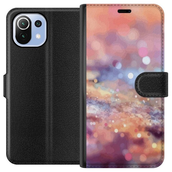 Xiaomi Mi 11 Lite Tegnebogsetui Glitrende