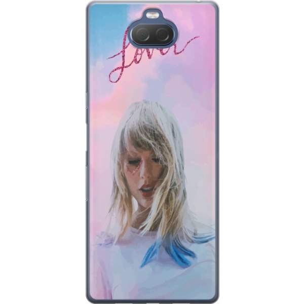 Sony Xperia 10 Plus Läpinäkyvä kuori Taylor Swift - Lover