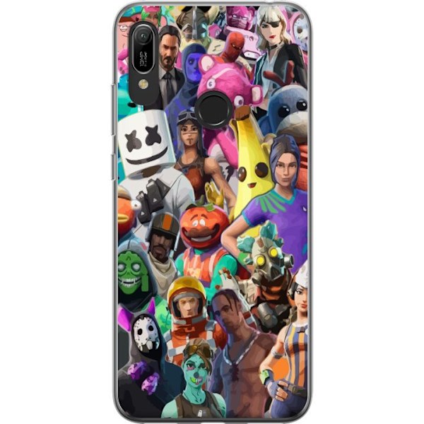 Huawei Y6 (2019) Gjennomsiktig deksel Fortnite