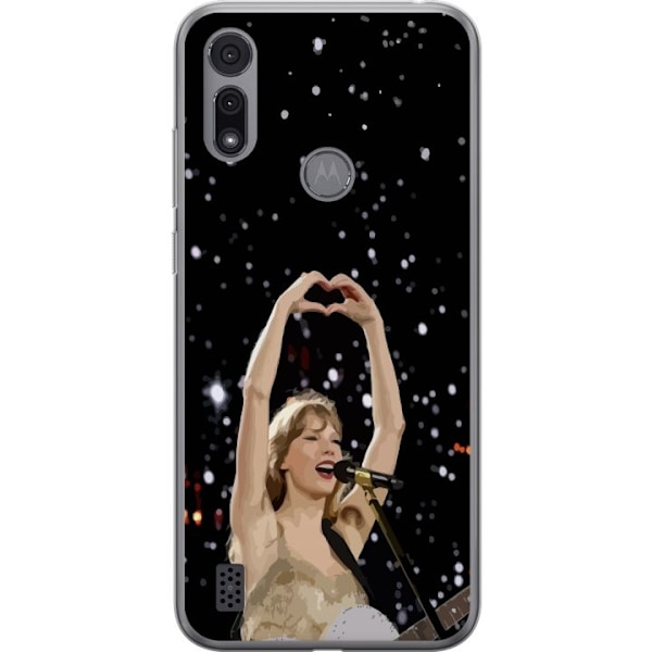 Motorola Moto E6i Gjennomsiktig deksel Taylor Swift