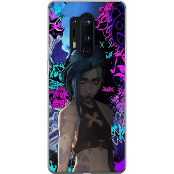 OnePlus 8 Pro Gennemsigtig cover Arcane, League of Legends