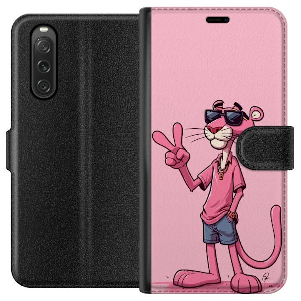 Sony Xperia 10 V Lommeboketui Pink Panter Peace