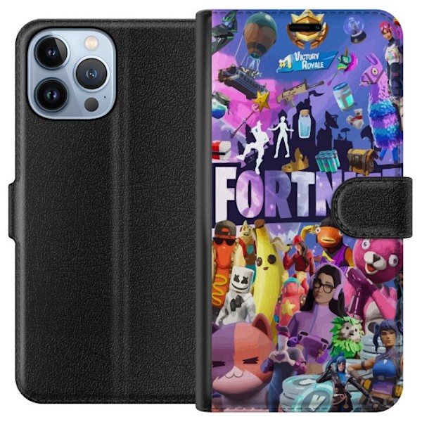 Apple iPhone 13 Pro Max Lommeboketui Fortnite Skins Emotes Bat
