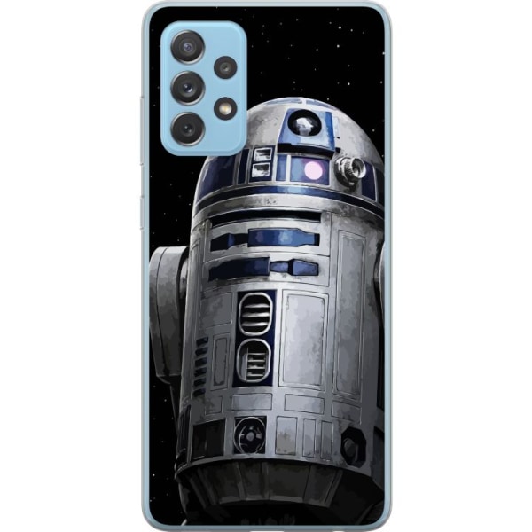 Samsung Galaxy A72 5G Genomskinligt Skal R2D2 Star Wars
