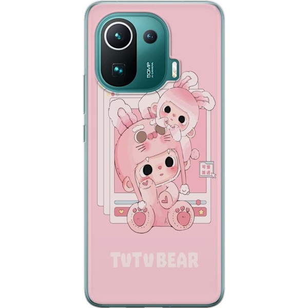 Xiaomi Mi 11 Pro Läpinäkyvä kuori TUTUBEAR