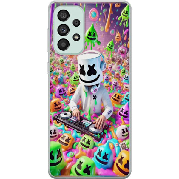 Samsung Galaxy A73 5G Gennemsigtig cover Fortnite