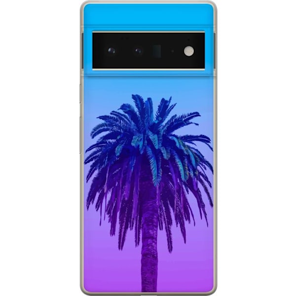 Google Pixel 6 Pro Läpinäkyvä kuori Palm