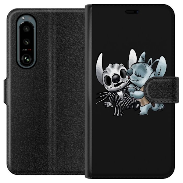 Sony Xperia 5 III Lompakkokotelo Halloween lilo & stitch 2024