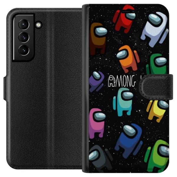 Kompatibel Tegnebogsetui til Samsung Galaxy S21+ 5G Mellem Os